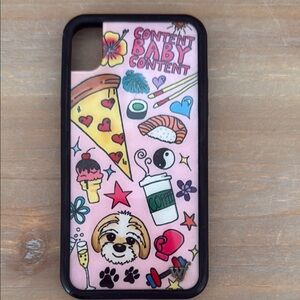 Pink Graphic iPhone Case